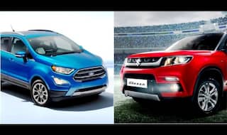 2017 Ford EcoSport Facelift Vs Maruti Vitara Brezza Comparison: Launch Date, Price in India, Interior & Images