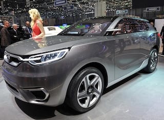 2013 Geneva Motor Show: SsangYong SIV-1 Concept breaks cover