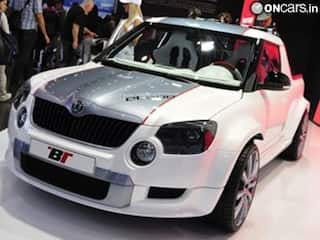 Skoda Yeti Pickup Concept revealed in Leipzig