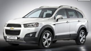 New 2012 Chevrolet Captiva facelift launched for Rs 18.74 lakh