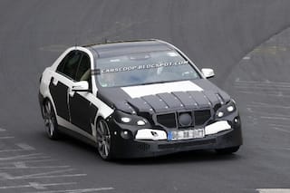2013 Mercedes-Benz E63 AMG caught lapping the Nurburgring