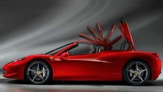 Ferrari 458 Italia goes topless