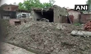 हरदोई में बारिश के चलते कच्‍चा मकान ढहा, एक ही परिवार के चार लोगों की मौत