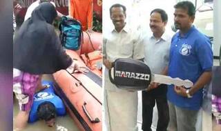 केरल में पीठ पर चढ़ा बाढ़ पीड़ितों की मछुआरे ने की थी मदद, अब महिंद्रा ने ब्रांड न्यू कार किया गिफ्ट