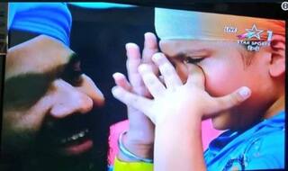 Kid Crying After India-Afghanistan Tie Reveals Why he Broke Down