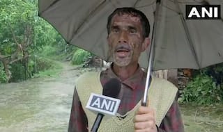 Heavy Rains Form Deep Lake Near Tehri Garhwal-Dehradun Border in Uttarakhand