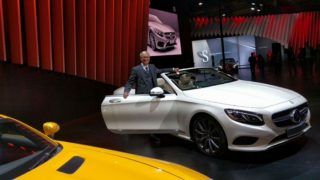 Auto expo 2016: Mercedes unveils GLC, S-Class Cabriolet