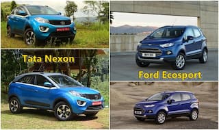 Tata Nexon vs Ford EcoSport - Comparison: Price in India, Images, Interior, Variants, Mileage, Features