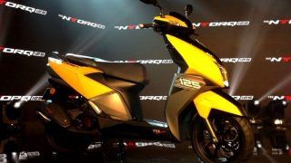 TVS NTorq 125cc Scooter Launched in India at INR 58,750; Likely to be showcased at Auto Expo 2018