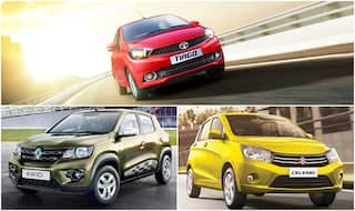 Tata Tiago AMT vs Renault Kwid AMT vs Maruti Celerio AMT - Feature, Specs and Price Comparison