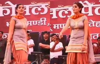 Sapna Choudhary Shows Off Her Latke Jhatke on a Haryanvi Song, Watch