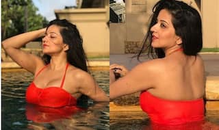 Monalisa Chills in Pool With Husband Vikrant, See Pictures