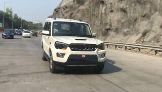 New Mahindra Scorpio 2018 Spotted Again Uncamouflaged - Video