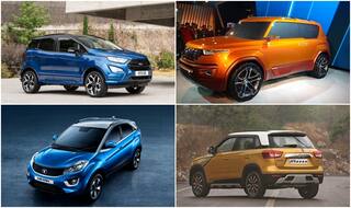 Top 5 upcoming Sub-Compact SUVs in India in 2017-18; New Ford EcoSport, Maruti Brezza Petrol, Tata Nexon AMT, Hyundai Carlino