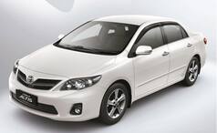 Toyota Corolla Altis recalled in India due to faulty air-bag issue