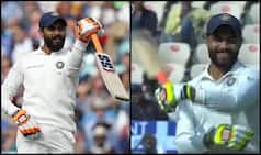 Jadeja Does His Trademark Sword Dance After a Quickfire 50
