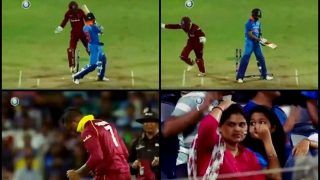 India vs West Indies 3rd ODI: Virat Kohli Slams 38th ODI Century, Gets Dismissed by Marlon Samuels -- WATCH