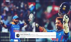 One Genius to Another! Tendulkar Lauds Kohli, Twitter Cannot Keep Calm