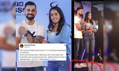 Male Ego or Feminism? Kohli  TROLLED For Appearing Taller Than Tennis Star Karman Kaur