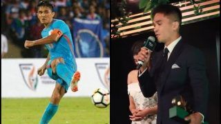 India Football Captain Sunil Chhetri's Funny Acceptance Speech at GQ Awards Will Leave You in Splits -- WATCH