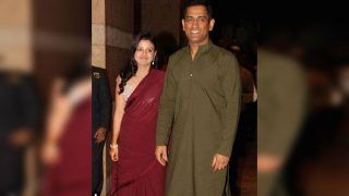 MS Dhoni, Sakshi in Indian Traditional Look Ahead of Navratri is Giving Serious Couple Goals -- PIC
