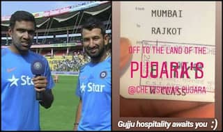 Off to Land of Pujaras: Ashwin's Insta Story Gets Brilliant Response From Cheteshwar