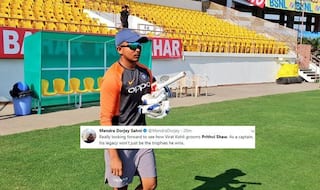 Twitter on Fire After Prithvi Shaw Set For Debut