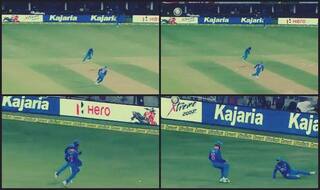 Jadeja vs Kohli: Guess Who Won The Sprint to The Ball