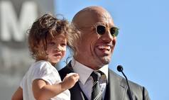 Dwayne Johnson Shares Moment Daughter Jasmine Painted His Nails Red