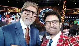 Kaun Banega Crorepati 10: Aamir Khan Shoots Special Episode With Big B - See Pic