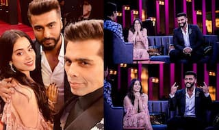 Janhvi Kapoor And Karan Johar Shoot a 'Koffee' Episode With Veteran Arjun Kapoor; See Pics
