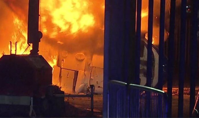 Leicester City Football Club Helicopter Crashes After Match Owner