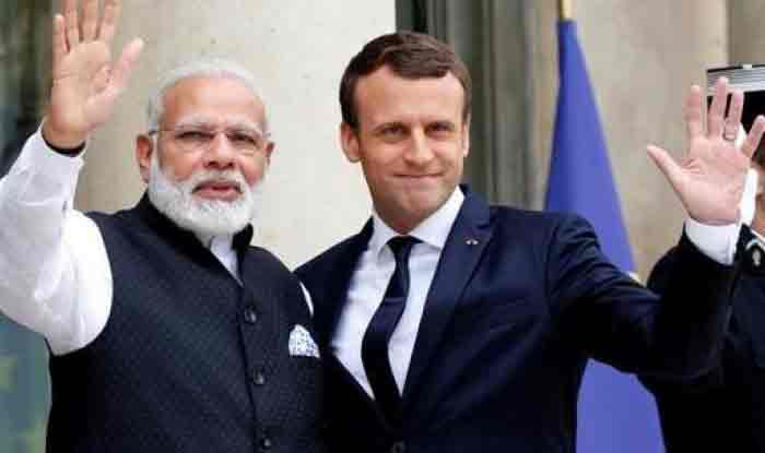 Modi France Visit: Macron Speaks Against 'Third Party' Interference in Kashmir
