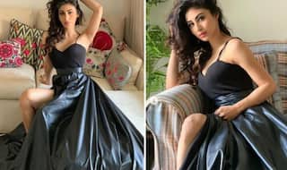 PICS: ब्लैक गाउन में गजब ढा रही हैं मौनी रॉय, एक बार देख लें...नज़र नहीं हटेगी