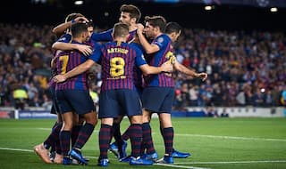 Messi-Less Barcelona Cruise Past Inter Milan in Champions League