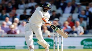 India vs West Indies 2018, 1st Test Rajkot: Ravindra Jadeja Slams Maiden Test Hundred, Twitter Applauds Talismanic All-Rounder | WATCH