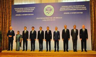 Sushma Swaraj Poses With Pakistan Counterpart Shah Mahmood Qureshi at SCO Conclave