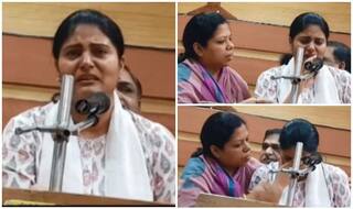 सभा में सबके सामने फूट-फूट कर रोने लगीं केंद्रीय मंत्री अनुप्रिया पटेल, जानिए क्या है मामला