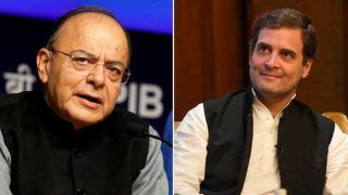 Jaitley Slams Congress After Rahul Gandhi's 'Middleman' Charge Against PM Modi, Asks 'How Many Lies to Save Sinking Dynasty' Jaitley Slams Congress After Rahul Gandhi's 'Middleman' Charge Against PM Modi, Asks 'How Many Lies to Save Sinking Dynasty'