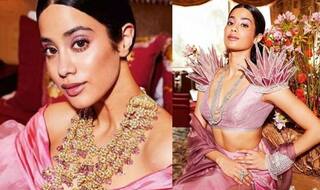 दुल्हन के रूप में नजर आईं जाह्नवी कपूर, देखें उनकी बेहद दिलकश तस्वीरें