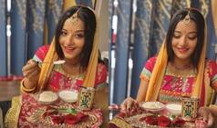 Monalisa's Karva Chauth Pictures Are Too Good to Miss