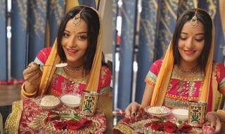 Monalisa's Karva Chauth Pictures Are Too Good to Miss