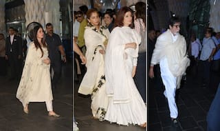 Kareena Kapoor, Big B And Other Bollywood Celebs Attend Krishna Raj Kapoor   s Prayer Meet, See Pics