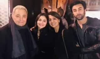 Picture Perfect! Alia Beams With Happiness as She Poses With Ranbir And His Family