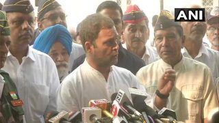 सत्ता में आने पर कांग्रेस ओआरओपी के वादे को पूरा करेगी : राहुल गांधी