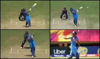 WATCH: Kaur's Brutal Power-Hitting That Helped Her Enter Record Books