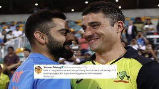 India vs Australia 1st T20I Brisbane: Virender Sehwag's GST Tweet Cracks Netizens After Virat Kohli's Team India Lose Thriller in Gabba