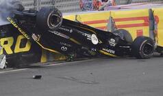 WATCH| Nico Hulkenberg Suffers Horrific Crash At Abu Dhabi Grand Prix