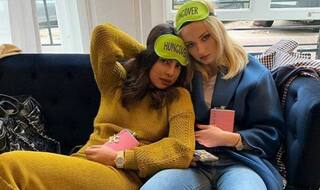 Priyanka Chopra And Sophie Turner Look Totally 'Hungover' After Bachelorette Party (Pic)