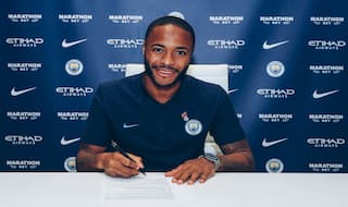 England International Raheem Sterling Signs Contract Extension With Manchester City